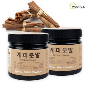 [우리가스토리] 계피가루 분말 200g 2통