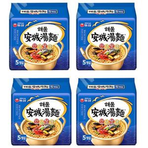 농심 해물안성탕면(멀티팩) 112g / 5입 x 4팩 (20개입)