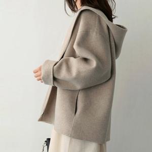 [드레스허그] 에이멜 2color 캐주얼 후드 자켓_231206_QE13