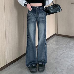 [퍼플핏]트루 워싱 일자 데님팬츠_P51DP020