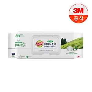 [3M]베이킹소다 물걸레 청소포 플러스 대형 25매