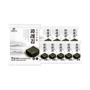 [해동찬가]두 번 구운 파래김 10매 x 10봉 (100매)