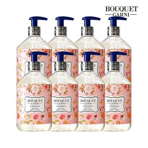 부케가르니 딥 퍼퓸 바디워시 화이트머스크향 520ml x8개