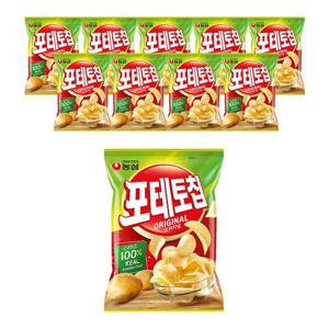 농심 포테토칩 오리지널 60g X 10봉