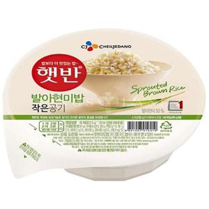 [CJ제일제당]햇반 발아현미밥 작은 공기 130g x 24개