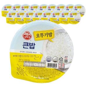 오뚜기 맛있는 오뚜기밥 큰밥 300g x18개