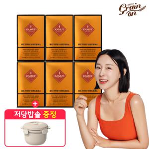 [KAMUT]골드카무트 효소 6박스+전자레인지용 저당밥솥 세트