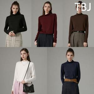 [티비제이]26FW  여성 기모티셔츠 5종