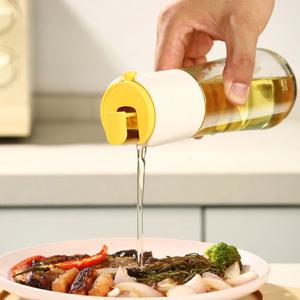투웨이 오일 스프레이 용기 식용유통 유리 양념 병 소스통 300ml 분무기 기름병 화이트 R259