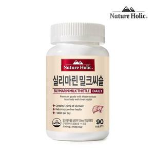 네이처홀릭 실리마린 밀크씨슬 1병 90정 3개월분