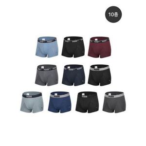 [푸마 언더웨어]남성 뉴 와이드 프레쉬 패널 드로즈 10종세트