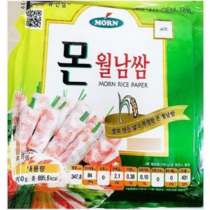 [으니마켓]MZ_업소용 식자재 재료 몬 사각 월남쌈 16cm 200g X4 (29966454)