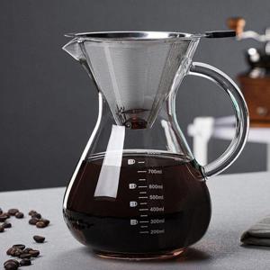 소울카페 필터 핸드 드립서버 세트 800ml 내열유리서 WFM224H
