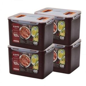 밀폐용기 12L 국산 김치통 김치 보관용기 2+2 진공 WFNAF8V
