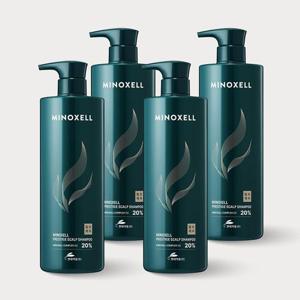 현대약품 마이녹셀 프레스티지 스칼프 탈모 샴푸 960ml 4개