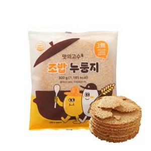 맛의고수 국산 가마솥 조밥 누룽지 300g x 3개