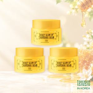 텐제로(Tenzero) 허니 글로우업 꿀광채 크림 80g X 3
