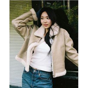 갤러리아_26년 FW시즌 [박현지] 숏 무스탕 자켓(05376942)