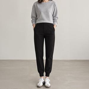 가을 여성 편안한 조거 밴딩팬츠 P12