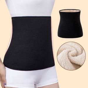 [루즈루나] 레에나 벨벳기모 따뜻한 방한 융털 단열 보온복대 허리 배워머