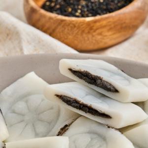 [더바른] 흑임자앙꼬절편 1pack 떡 절편