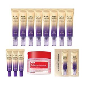 [AHC]AHC 아이크림 시즌13 40ml x8 + 12ml x3 + 메디필 콜라겐 앰플패드 70매 + 샘플2매