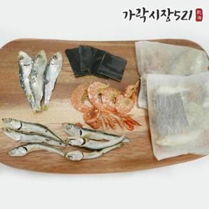 가락시장521 국내산 멸치디포리 다시팩 해물 육수팩 국물팩 천연조미료 깊고 진한맛
