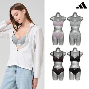 [아디다스] 여성 클라이마 서포트 퓨징 브라팬티 4SET