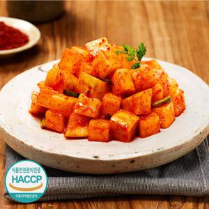 자연락 전라도 깍두기 2kg 당일생산발송 국산재료 HACCP 저염 남도김치