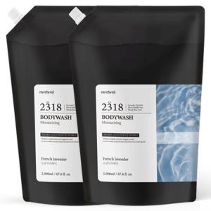 [1+1] 메르헨트 모이스처라이징 퍼퓸 바디워시 리필 2000ml 대용량 바디클렌저 약산성 향기좋은