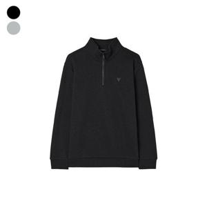 [게스][ON] 유니 기모 반넥집업 NP4KE400