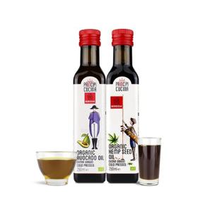 유기농 엑스트라버진 아보카도오일 아보카도유 250ml+유기농 엑스트라버진 대마종자유 250ml