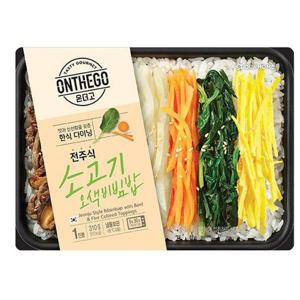 [베스트쇼핑]아워홈 온더고 소고기&오색비빔밥 310g x6개