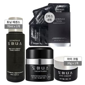 도미나스 크림 시즌7 50g 1개+토닝에센스1개+아이크림1개+마스크팩1박스