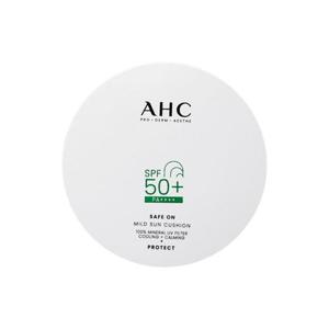 AHC 세이프 온 마일드 선쿠션 25g(SPF50+) 무기자차 1개 Ss