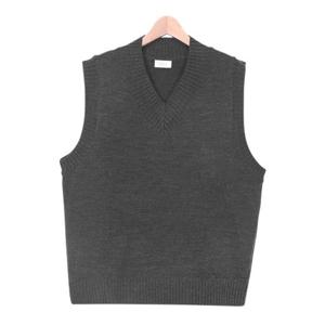 스콰즈 조끼 SMD024 13COLOR 남성 레이어드 오버핏 니트 베스트