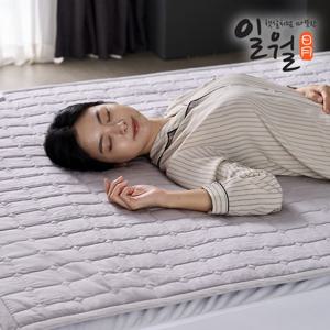 [일월] 프리미엄 워셔블 순면 토퍼 카본 탄소 전기매트 / 전기요 싱글
