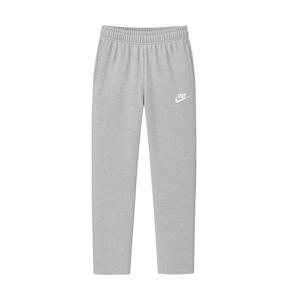 나이키 NSW 클럽 오픈햄 기모 트레이닝 하의 그레이 BV2708-0637