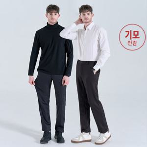 ★BEST★  파워 스트레치 소프트 기모 스판 이밴드 슬랙스 팬츠 MVP4489