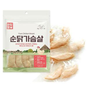 강아지 간식 순 닭가슴살 200g