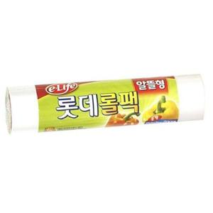 비닐팩 롯데 롤백 일회용 위생백 25x35x200매 비닐백 비닐