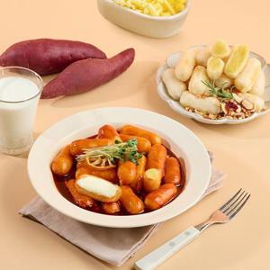 [낭만부부] 모짜렐라 치즈 가래떡(235g) + 고구마 가래떡(235g)