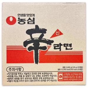 [코스트코] 농심 신라면 3600g(120g x 30개입) 봉지라면