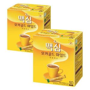 [동서식품][동서식품] 맥심 모카골드 마일드 커피믹스 50개입, 1개 (48922140)
