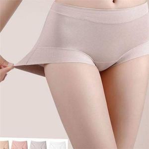 부드러운 여성 60수 팬티 편안한 여성 면 미디 팬티 베이직