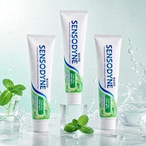 센소다인 후레쉬 플러스 치약 120g x 3개 고불소 시린이 민감성 구취 민트