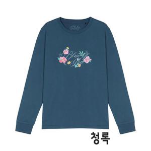 [뱅뱅]가을꽃 프린팅 여성 라운드티 NTM713