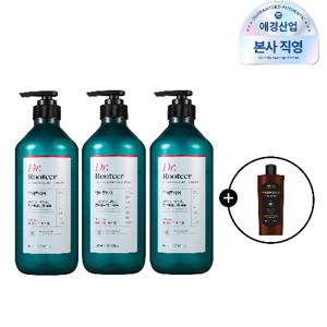 닥터루티어 카페인 쿨 두피 딥클린 프레쉬 시트러스향 800ml x 3개 + 프로폴리스 증정