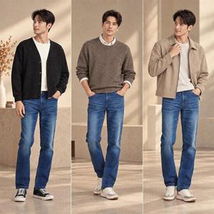 [CERINI by PAT]가을 남성 라이크라 데님 팬츠 3종세트 26f