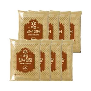 [CJ] 백설 갈색설탕 1kg x8개